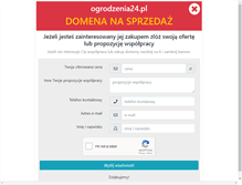 Tablet Screenshot of ogrodzenia24.pl